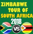 Zimbabwe tour of South Africa 2018